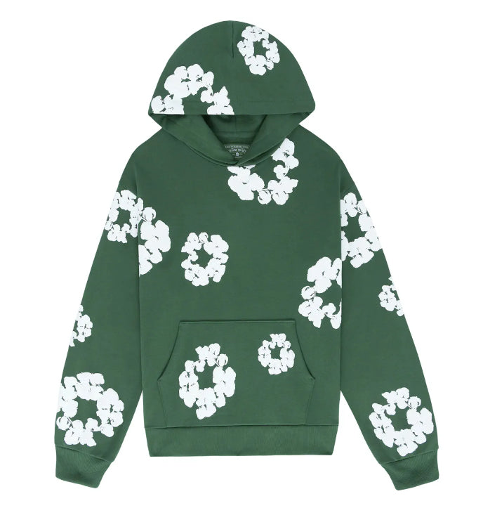 Denim Tears Green Hoodie