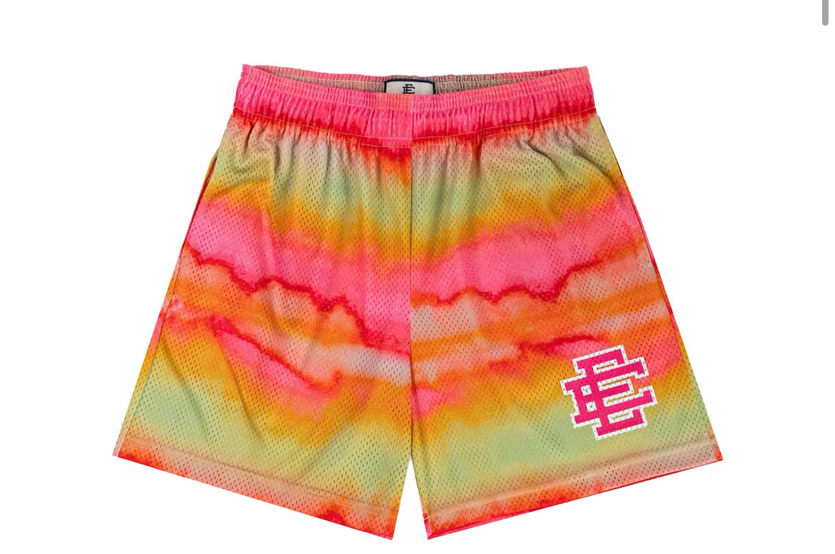 Eric Emmanuel shorts pink/yellow