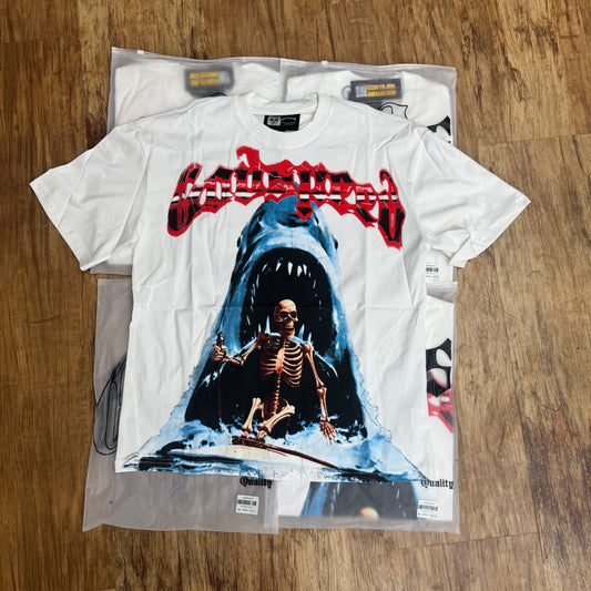 God Speed White Jaw Tee