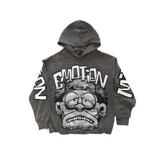 Mixed Emotion Grey Hoodie