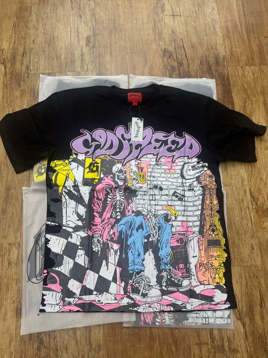 God Speed Street Art Tee