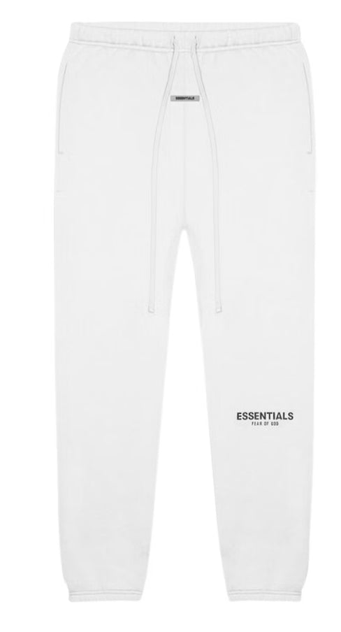 Essentials white ss20 sweatpants