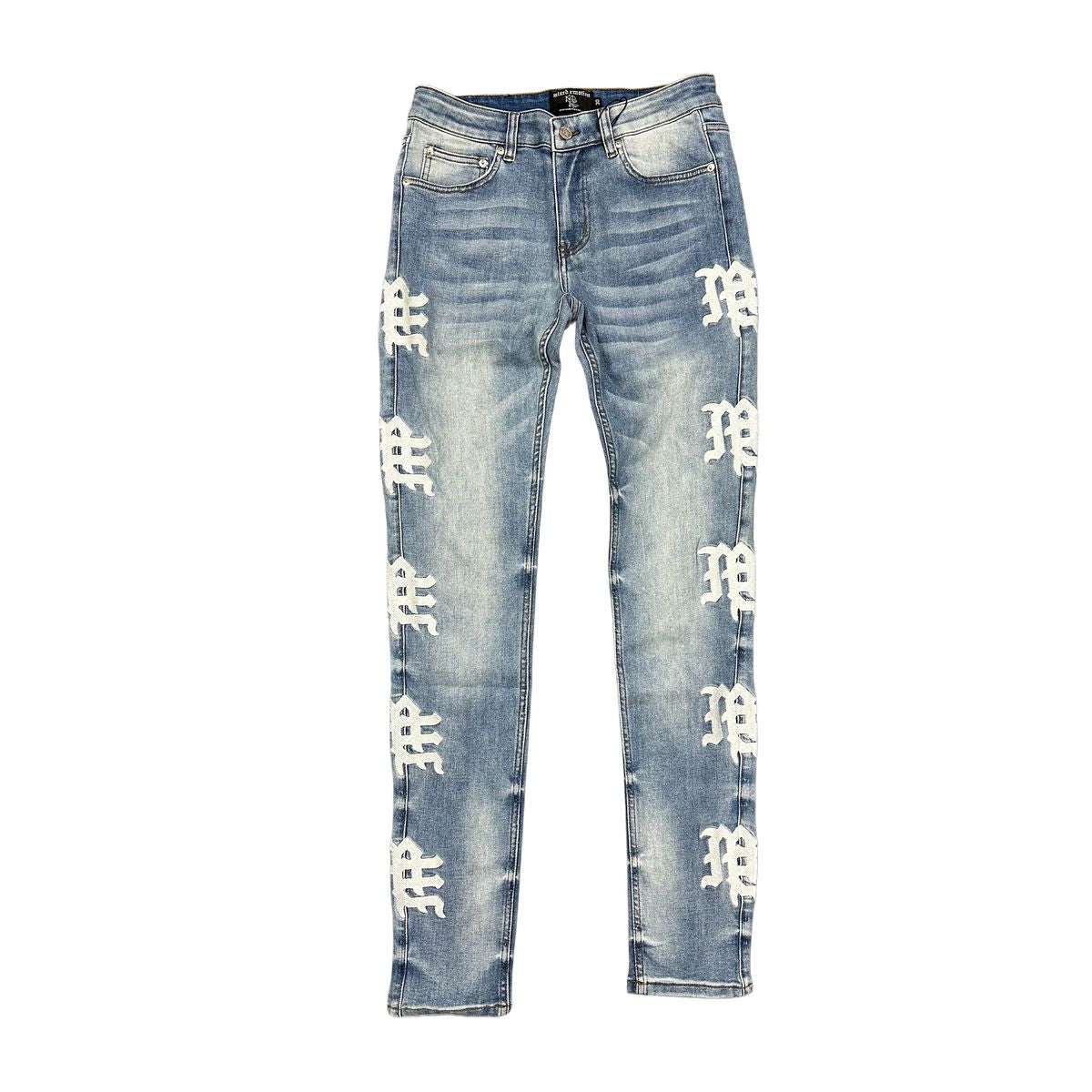 Mixed Emotions Blue Wash Jeans