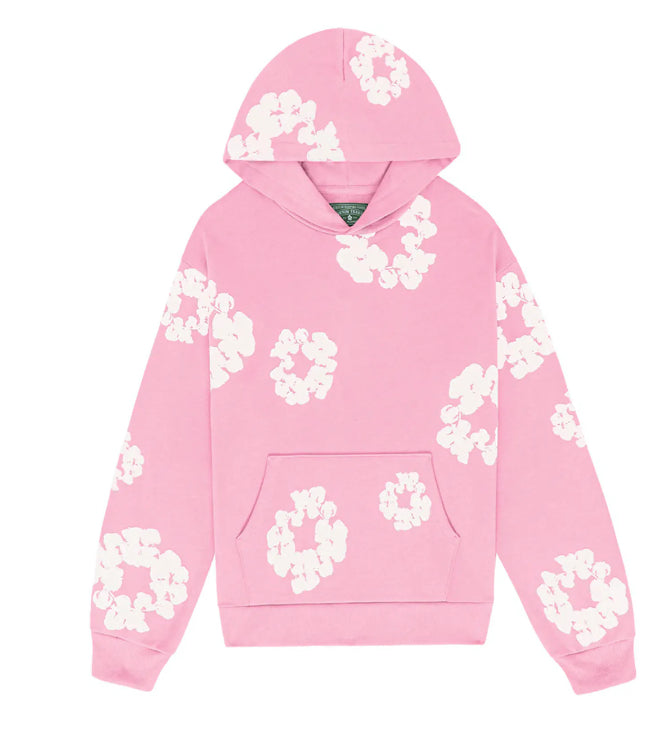 Denim Tear Pink Hoodie