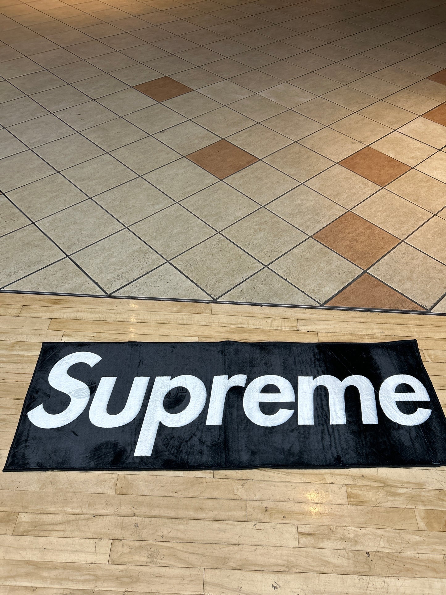 Supreme Black Rug