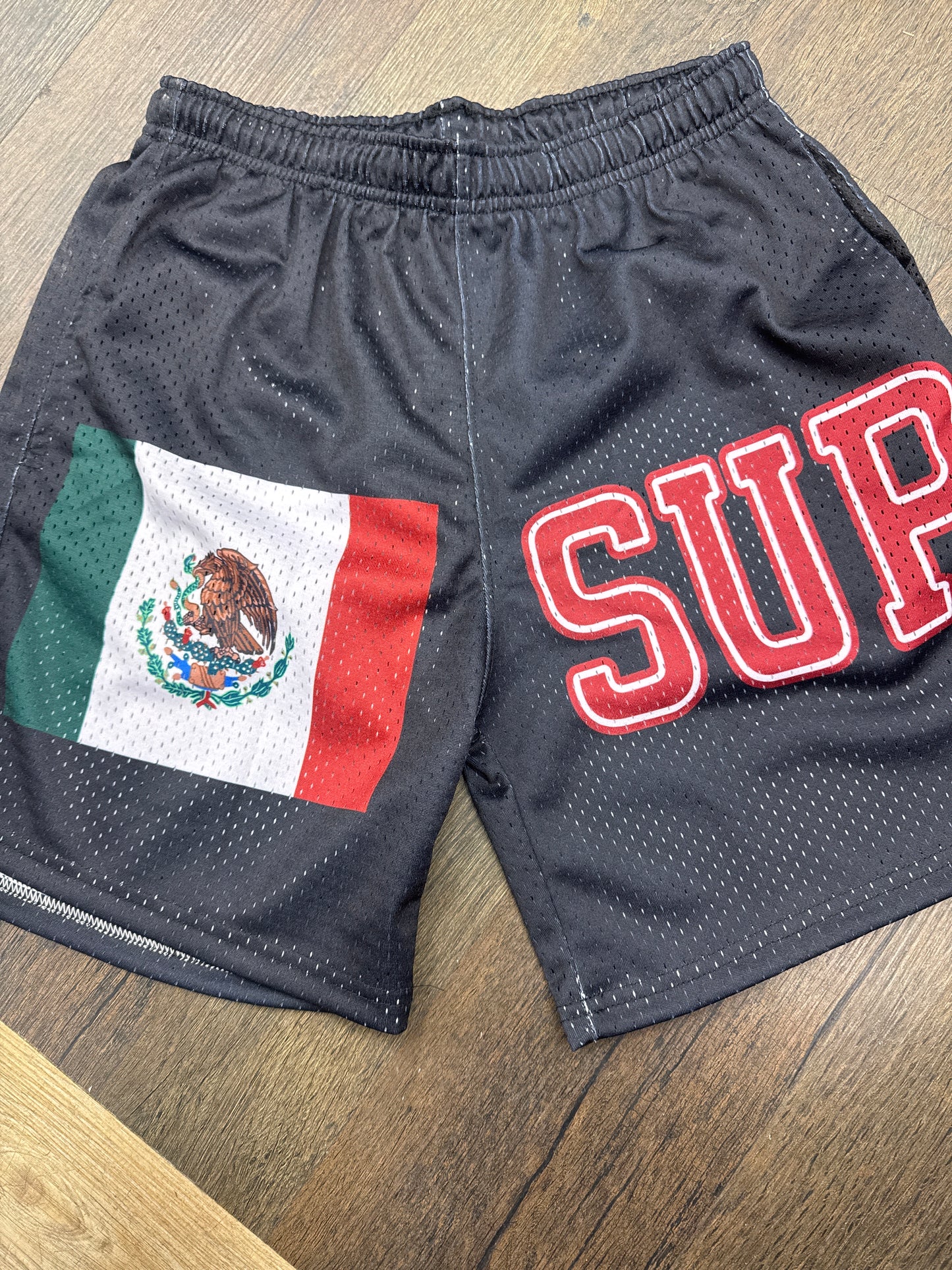 Sup Mexico Flag Shorts