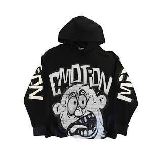 Mixed Emotion Black Hoodie