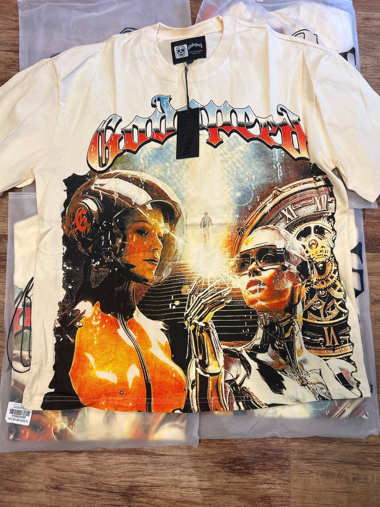 God Speed Cream Futuristic Girls