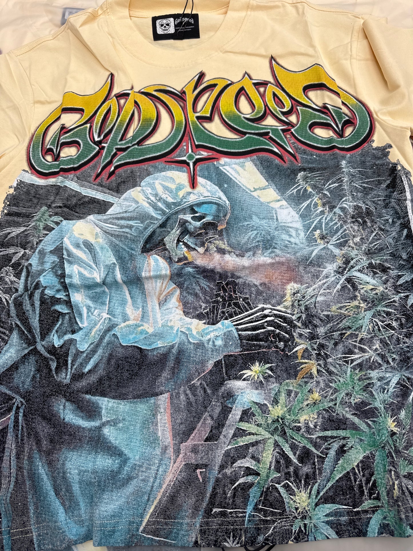 God Speed Cream Farmer Tee