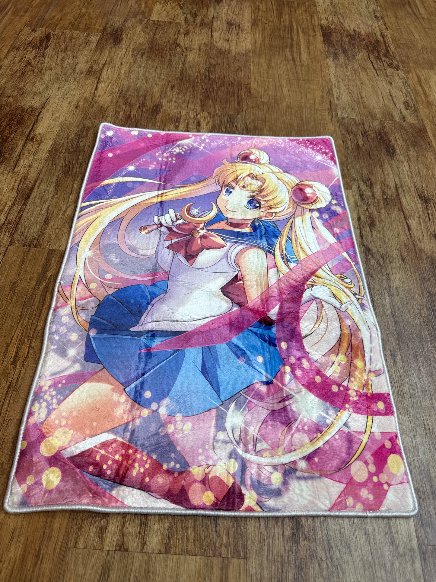 Sailor Moon Pink Rug