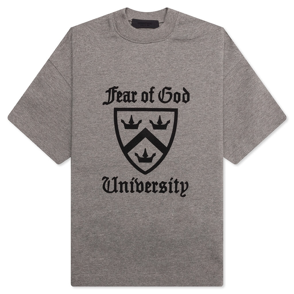 Essentials fear of god university heather grey tee