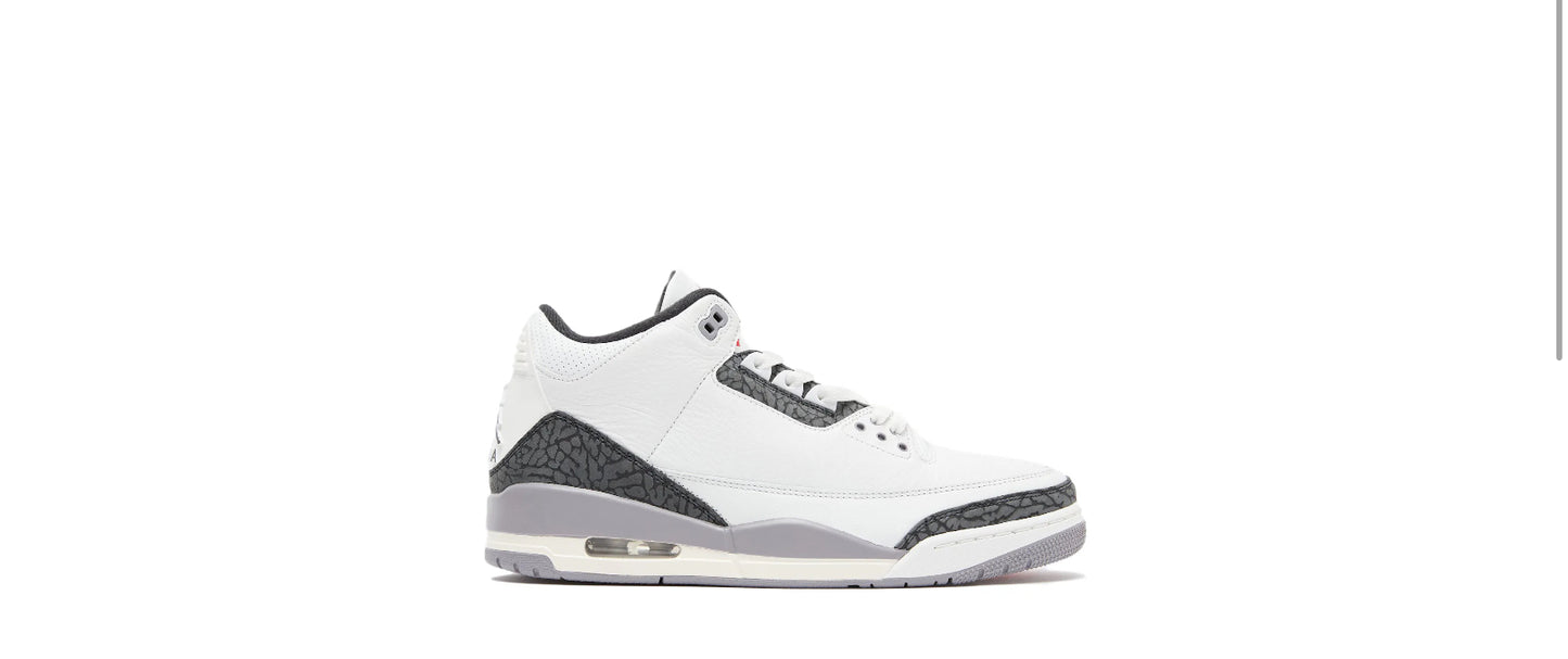 Jordan 3 cement grey(used)