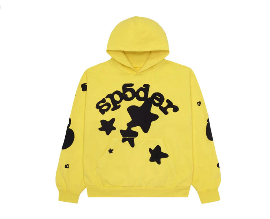 Sp5der Beluga Hoodie “Gold”