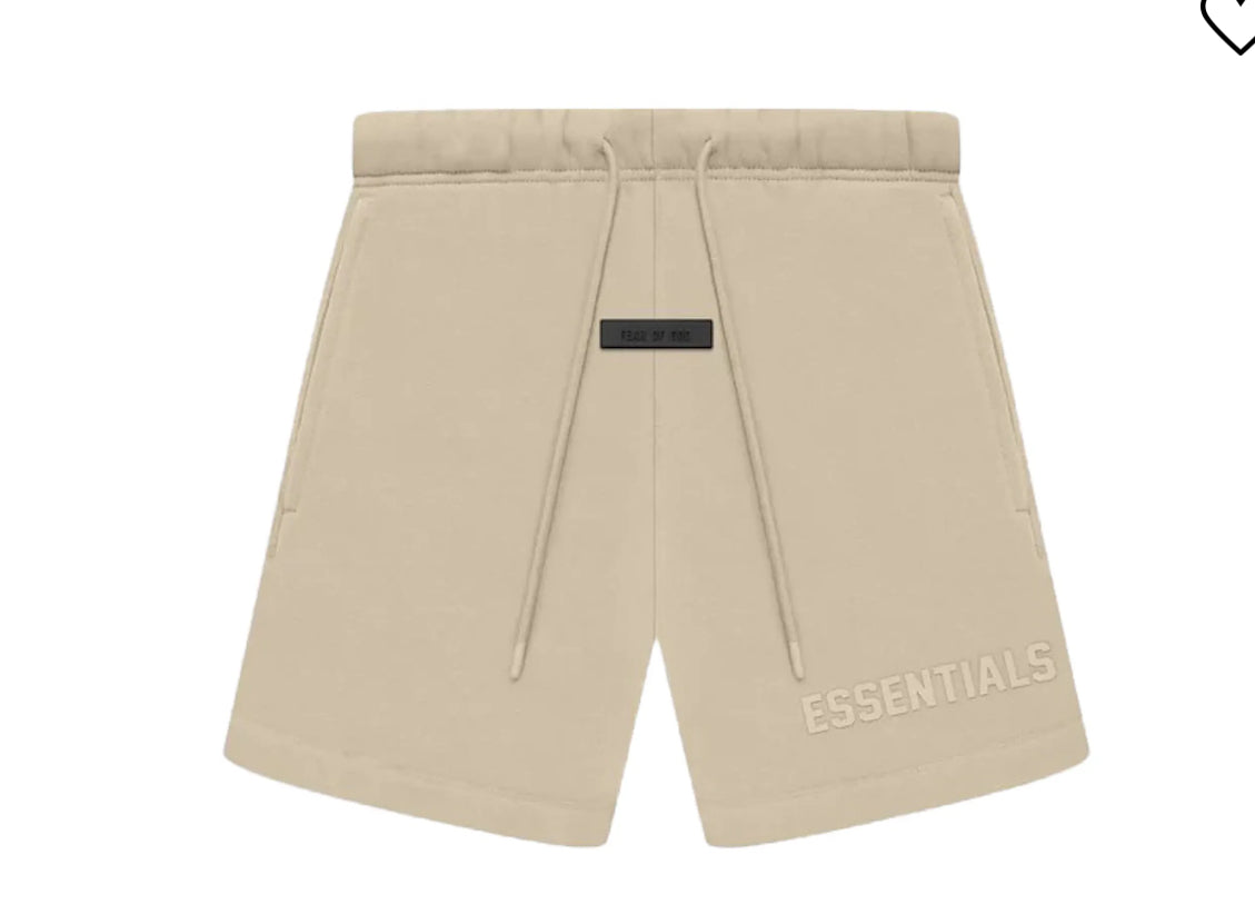 Essential “Fog Dusty Beige” Shorts