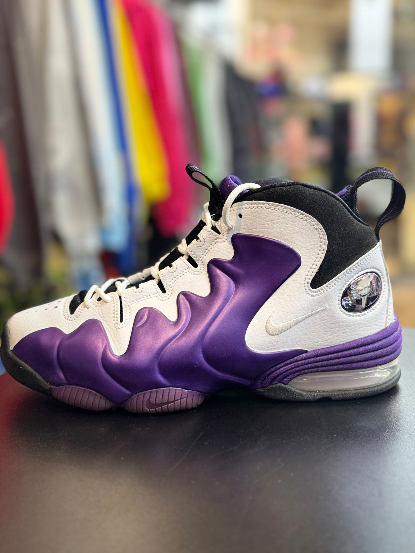 Used Air Penny 3 White n Purple