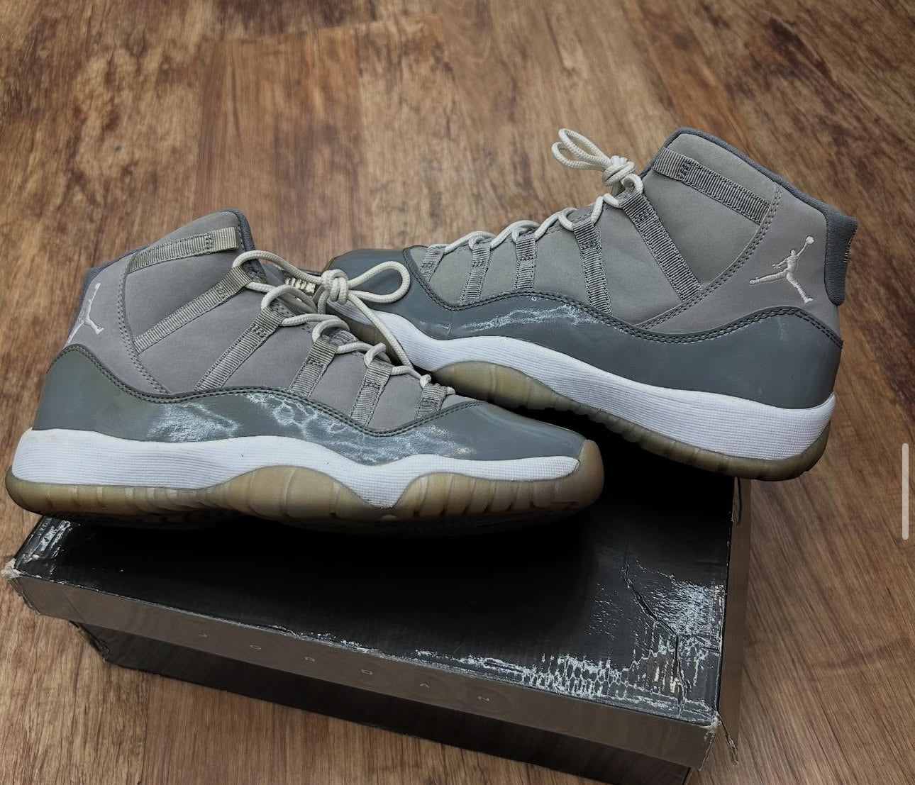 Jordan 11 Cool Grey Used W Box