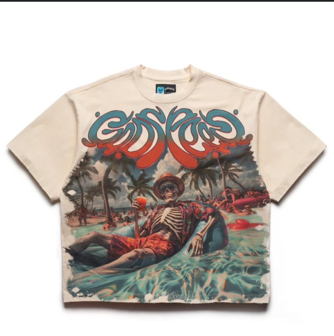 God Speed Cream Beach Tee
