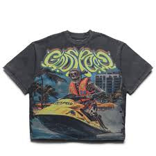 God Speed Grey Jetski Tee