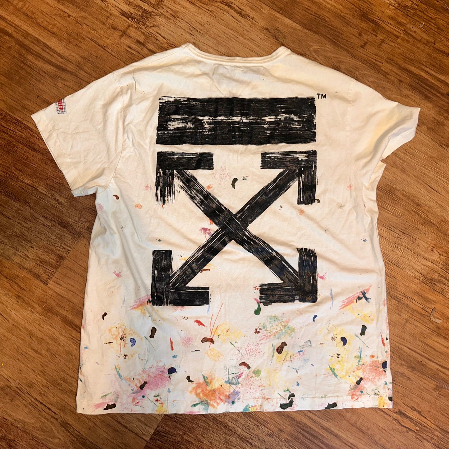Used - Off White Galaxy Tee