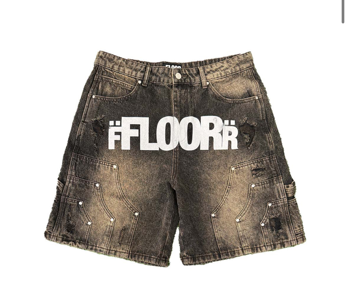 Uniform Jorts Brown