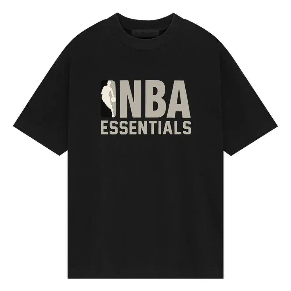 Essentials NBA BLK/WHT tee