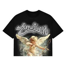 Mixed Emotion Black Cupid Tee