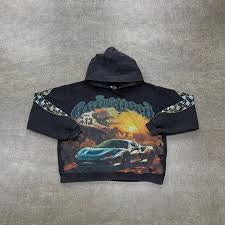 God Speed Black Sunset Hoodie