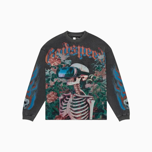 God Speed Vision Flower Thermal Long Sleeve