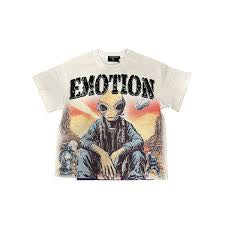 Mixed Emotion White Invasions Tee