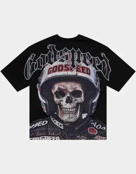God Speed Black Crashout Tee