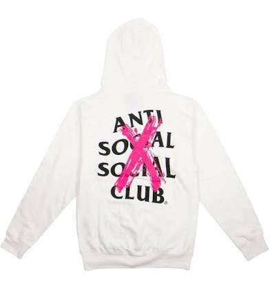 ASSC Pink X White Hoodie