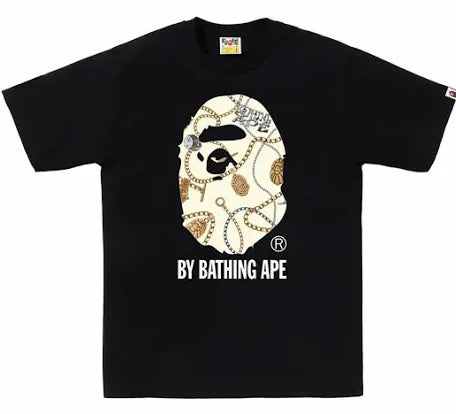 Bape Black Jewel Head tee