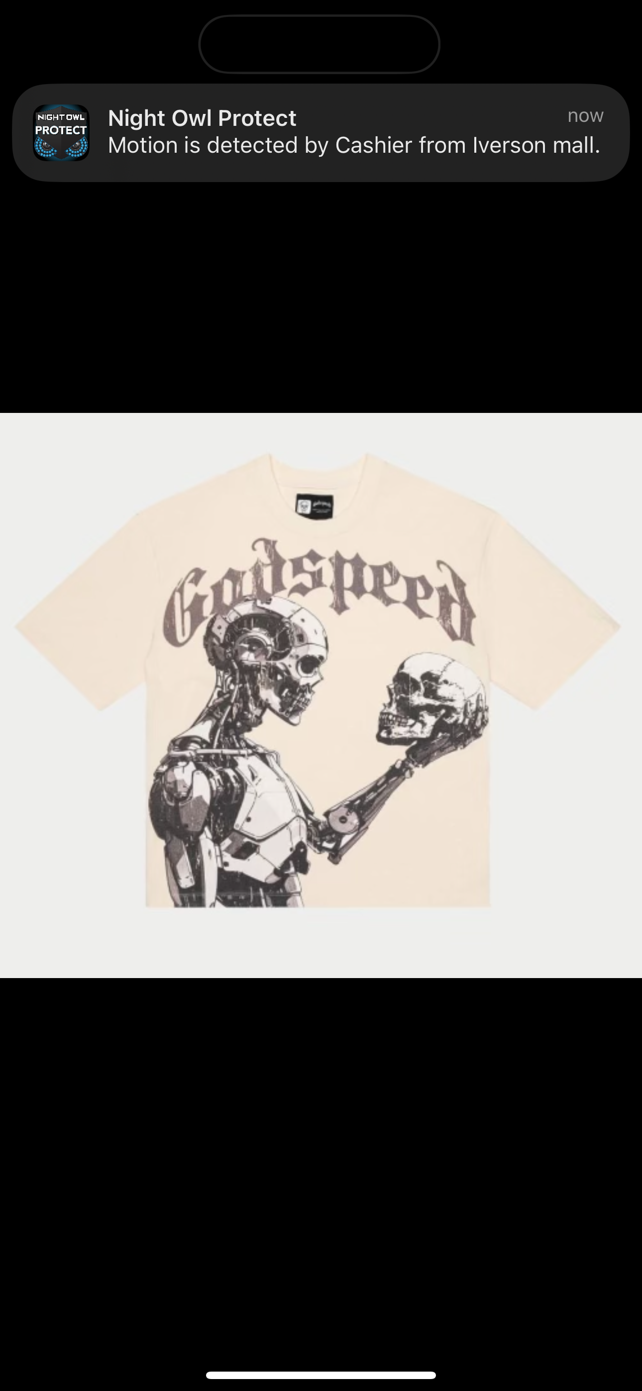 God Speed Cream Mankind Speed Tee