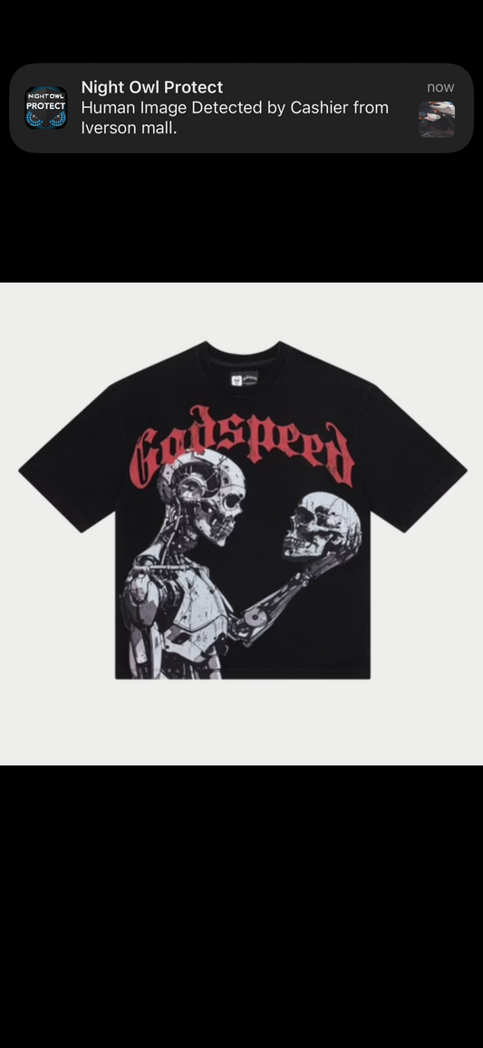 God Speed Black Mankind VS AI Tee