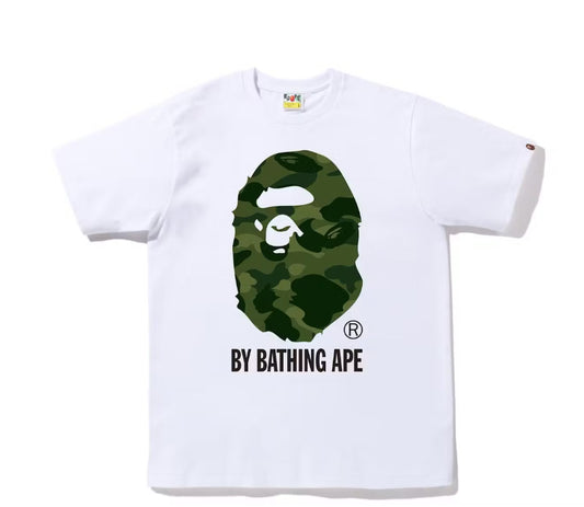Bape White Camo Tee