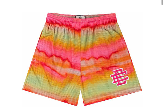 Eric Emmanuel shorts pink/yellow