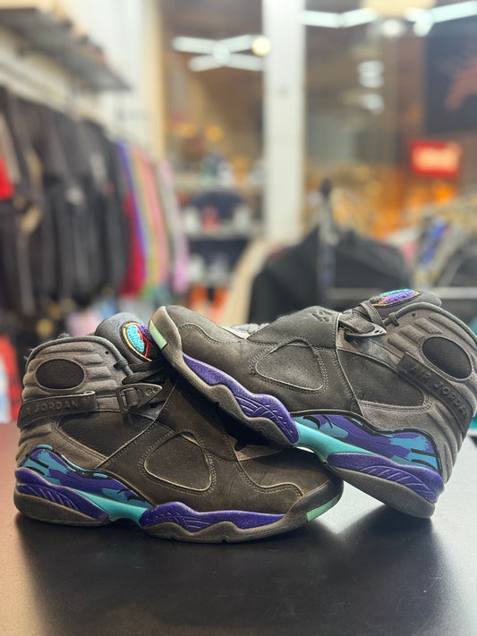 Used Jordan 8 “Aqua” No Box
