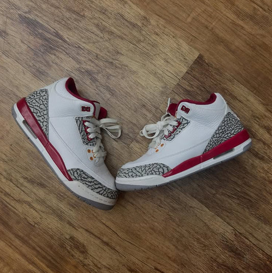 (USED) Jordan 3 Cardinal