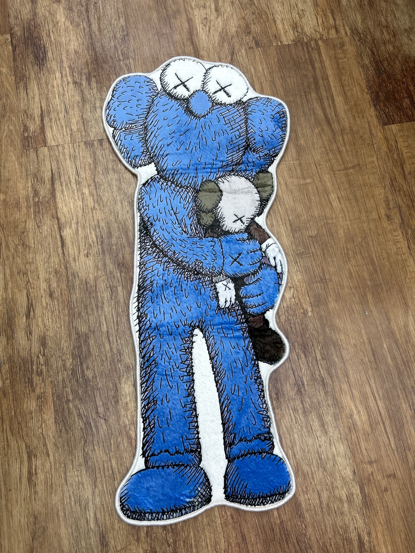 Kaws Blue & Baby Rug