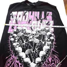Lost & hill black pink tank tee