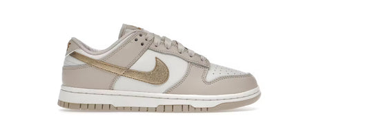 Nike dunk low phantom metallic gold