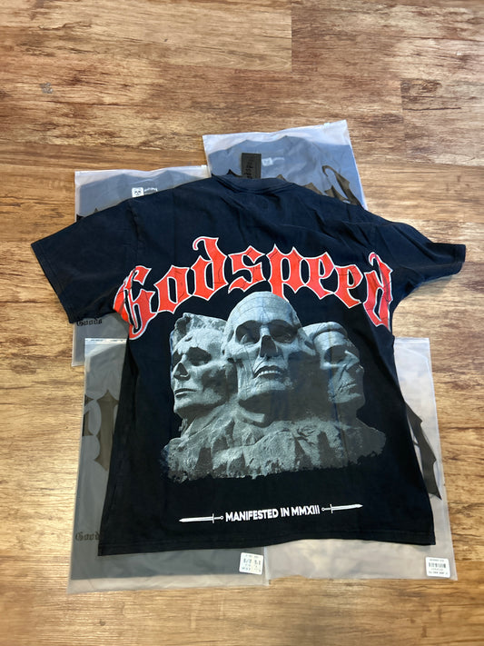 God Speed Black 3 Statue Tee