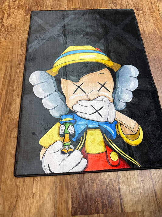 Kaws Pinocchio Rug