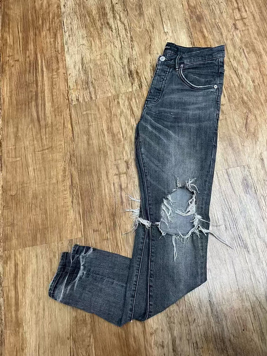 Used purple jeans no tags