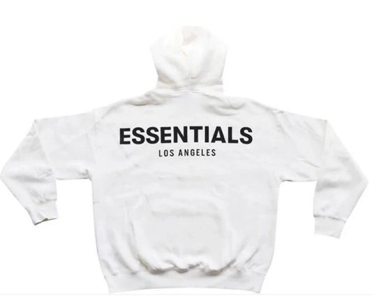 Essential White “ Los Angeles“ Hoodie