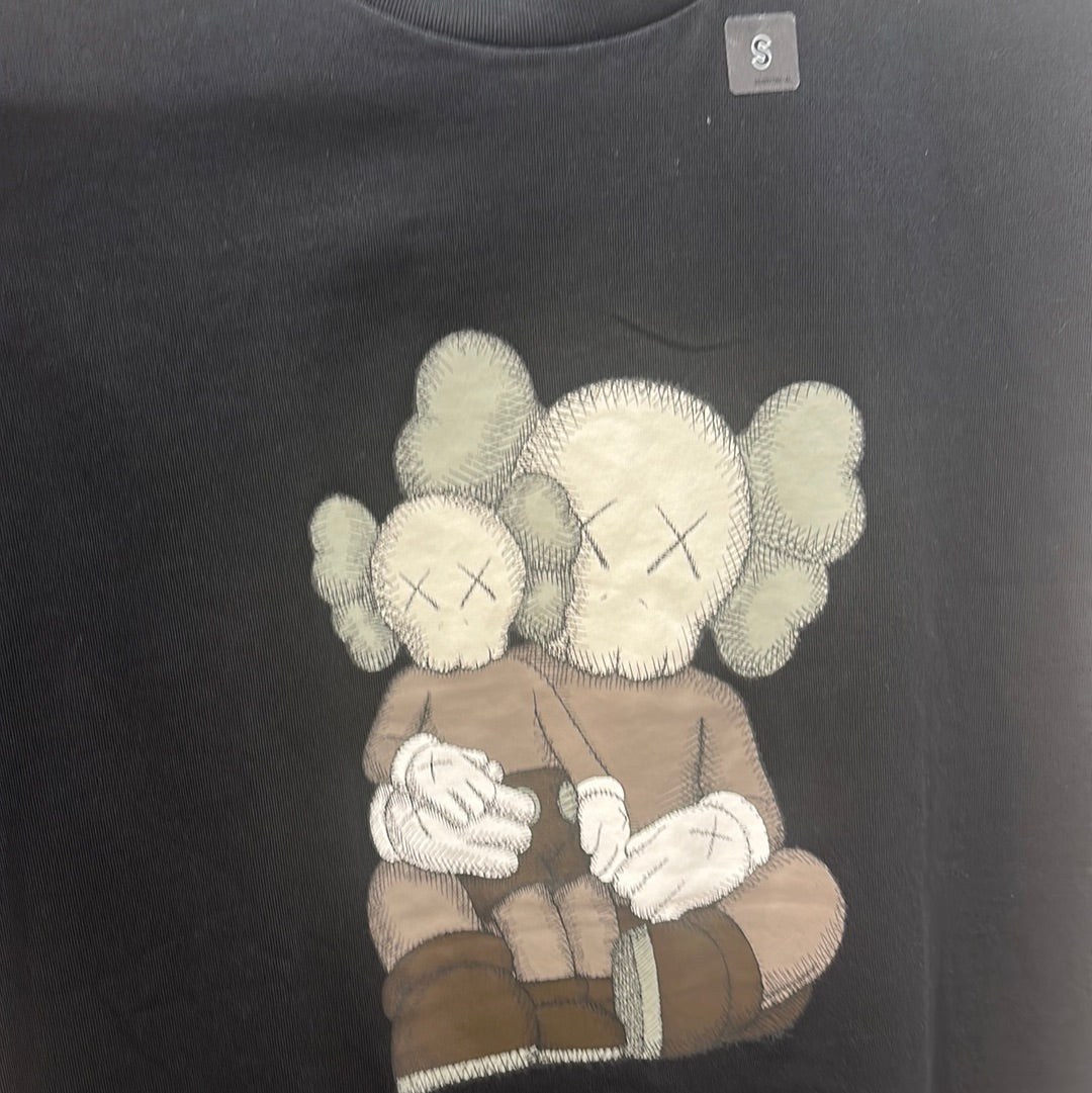 Kaws Black 2 Heads Tee