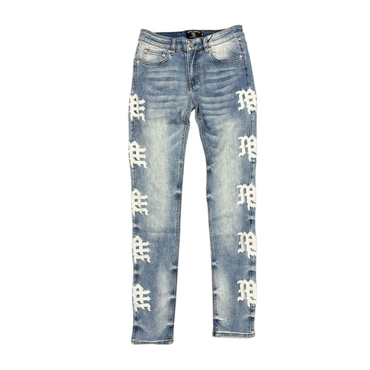 Mixed Emotions Blue Wash Jeans