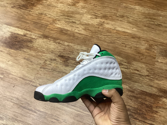 Jordan 13 White Lucky Green(GS) Used