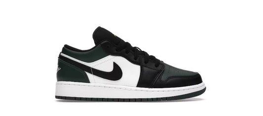 Jordan 1 low green toe