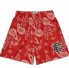Eric Emanuel Red Bandana Short